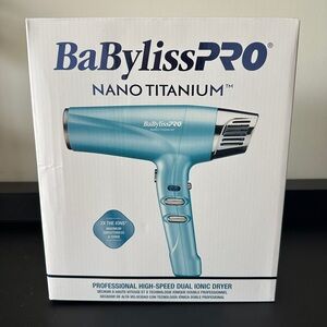 BaBylissPRO Nano Titanium Professional Hair Dryer - Blue